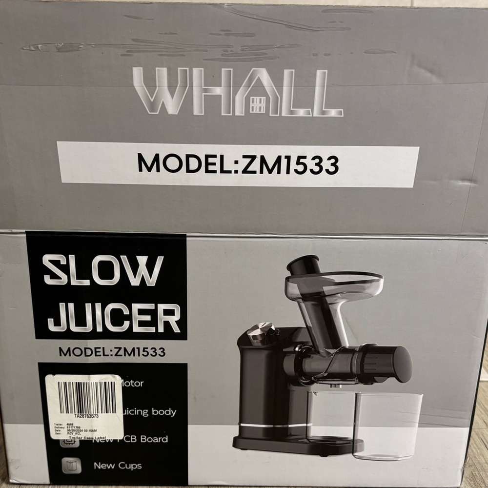 WHALL Slow Juicer ZM1533